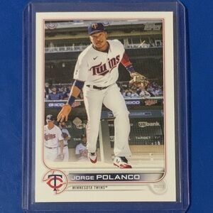 Jorge Polanco #417 2022 Topps Baseball Trading Card